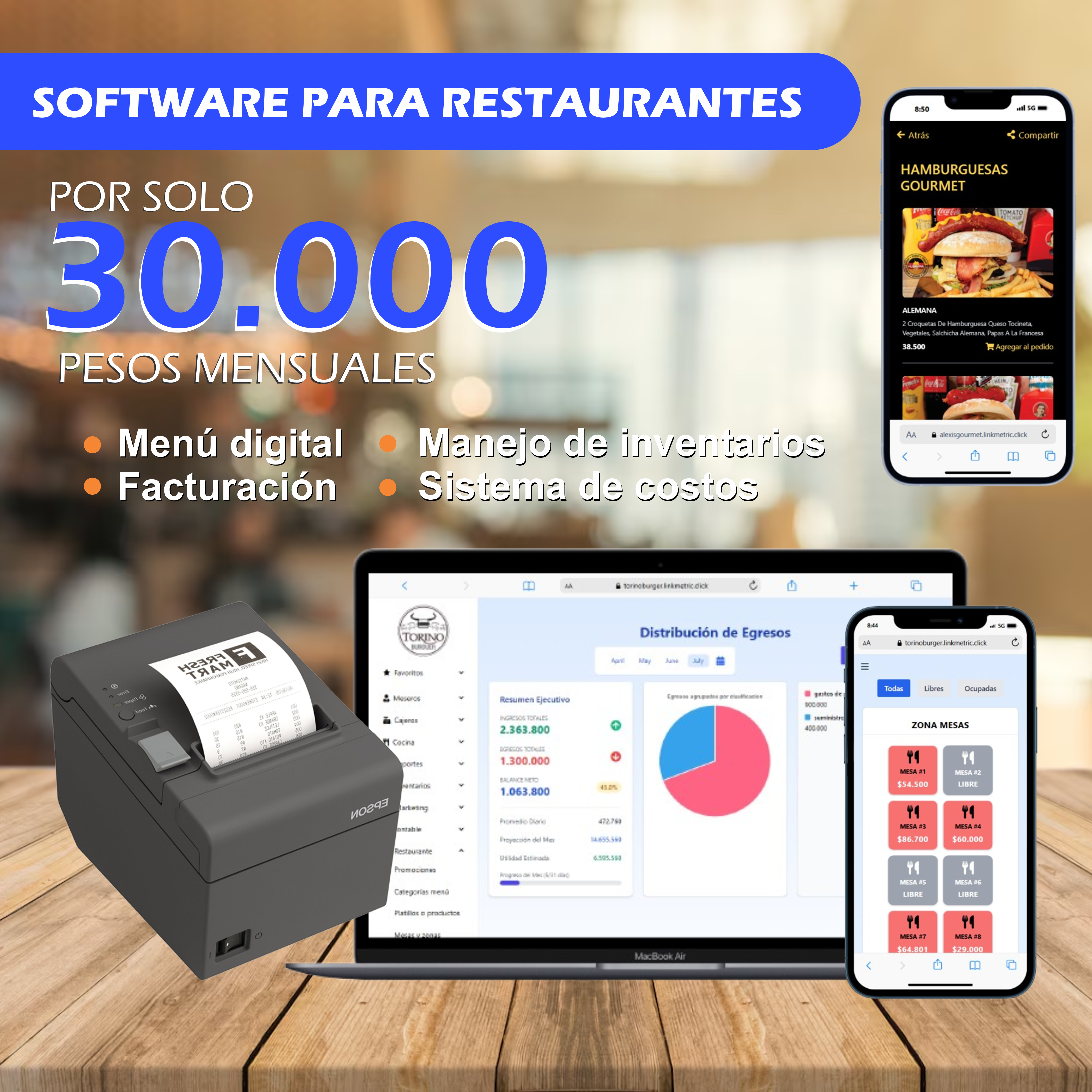 software restaurantes